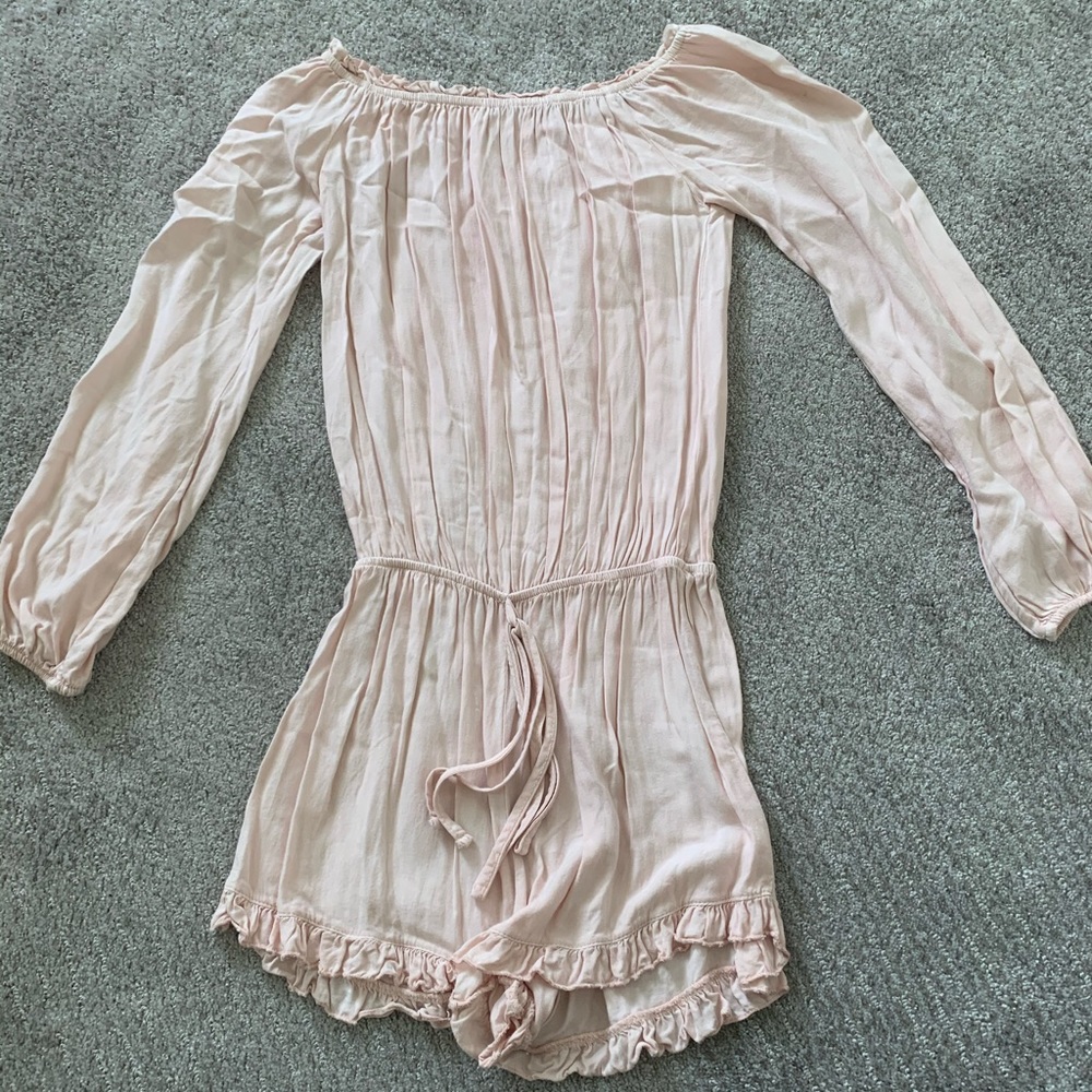 Off-the-shoulder Romper